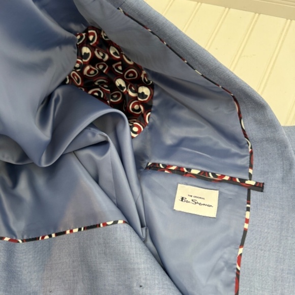 NWT Ben Sherman Jacket Blue 38R - Picture 7 of 8